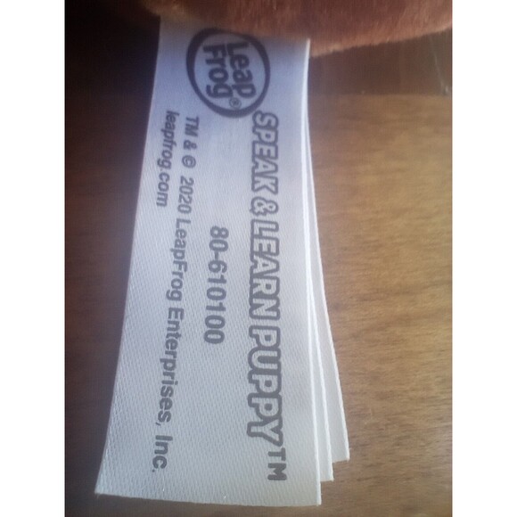 LeapFrog Bailey the Speak and Learn Interactive Puppy Excellent Used Condition - Picture 7 of 7